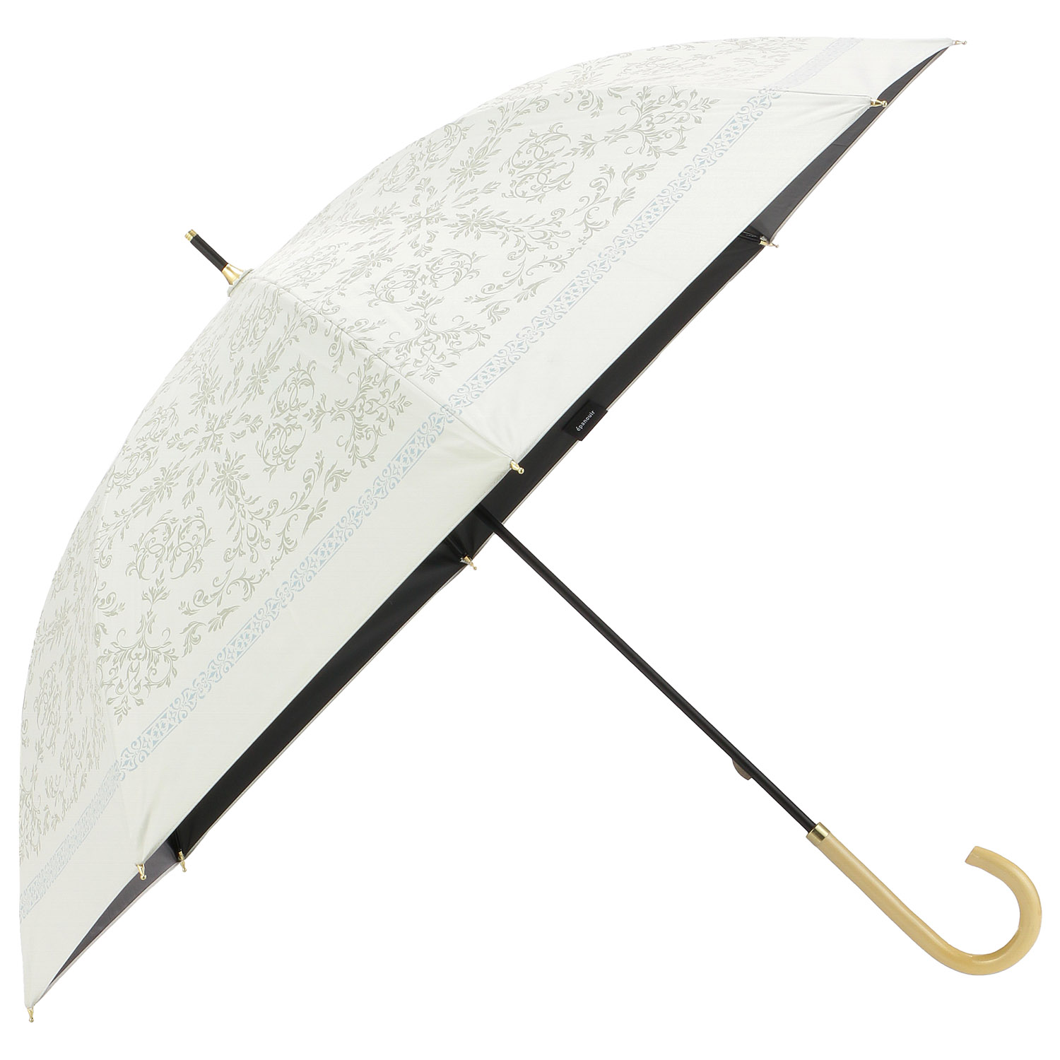 晴雨兼用 エパヌイールアラベスクショート傘 - 画像1