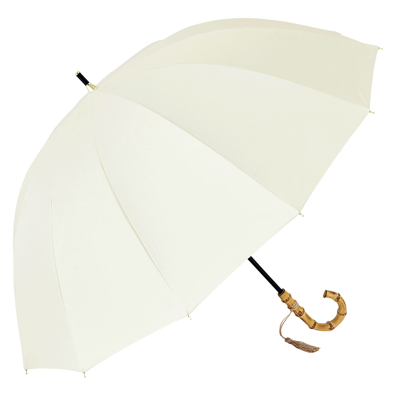 【because】晴雨兼用12本フレーム プロテクト長傘 - 画像2