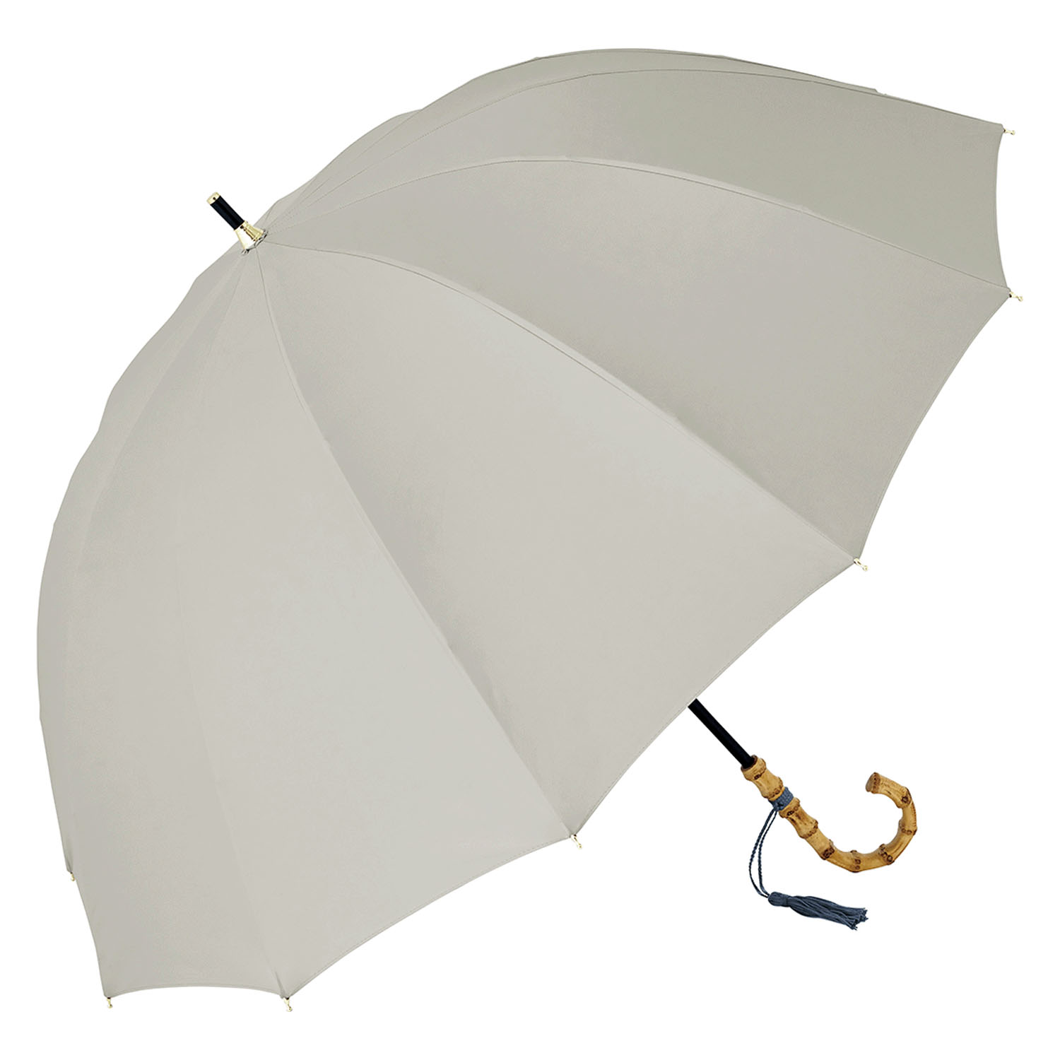 【because】晴雨兼用12本フレーム プロテクト長傘