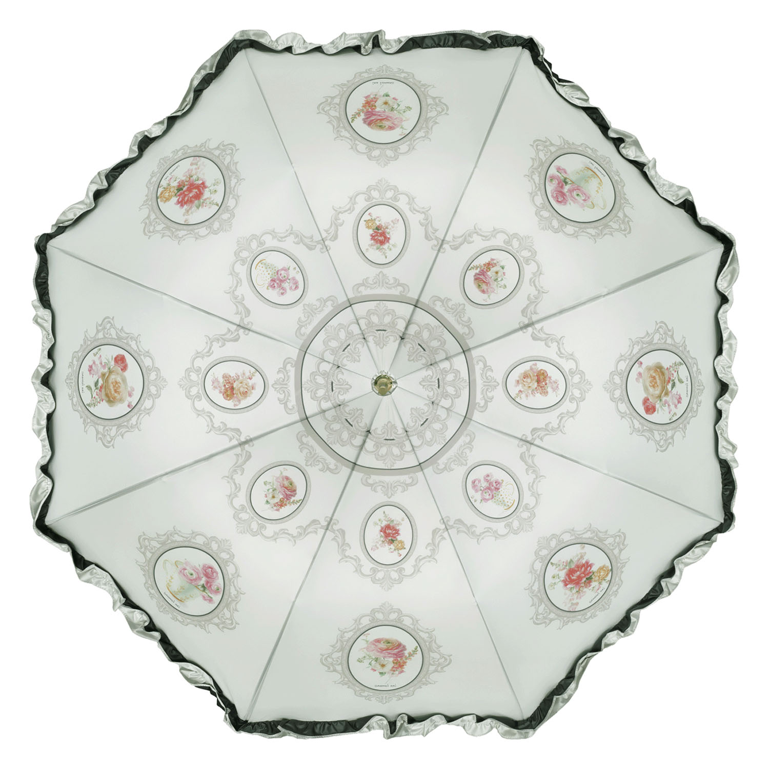 アーチストブルーム 晴雨兼用ダンフィナイ フリルジャンプ傘 - 画像12