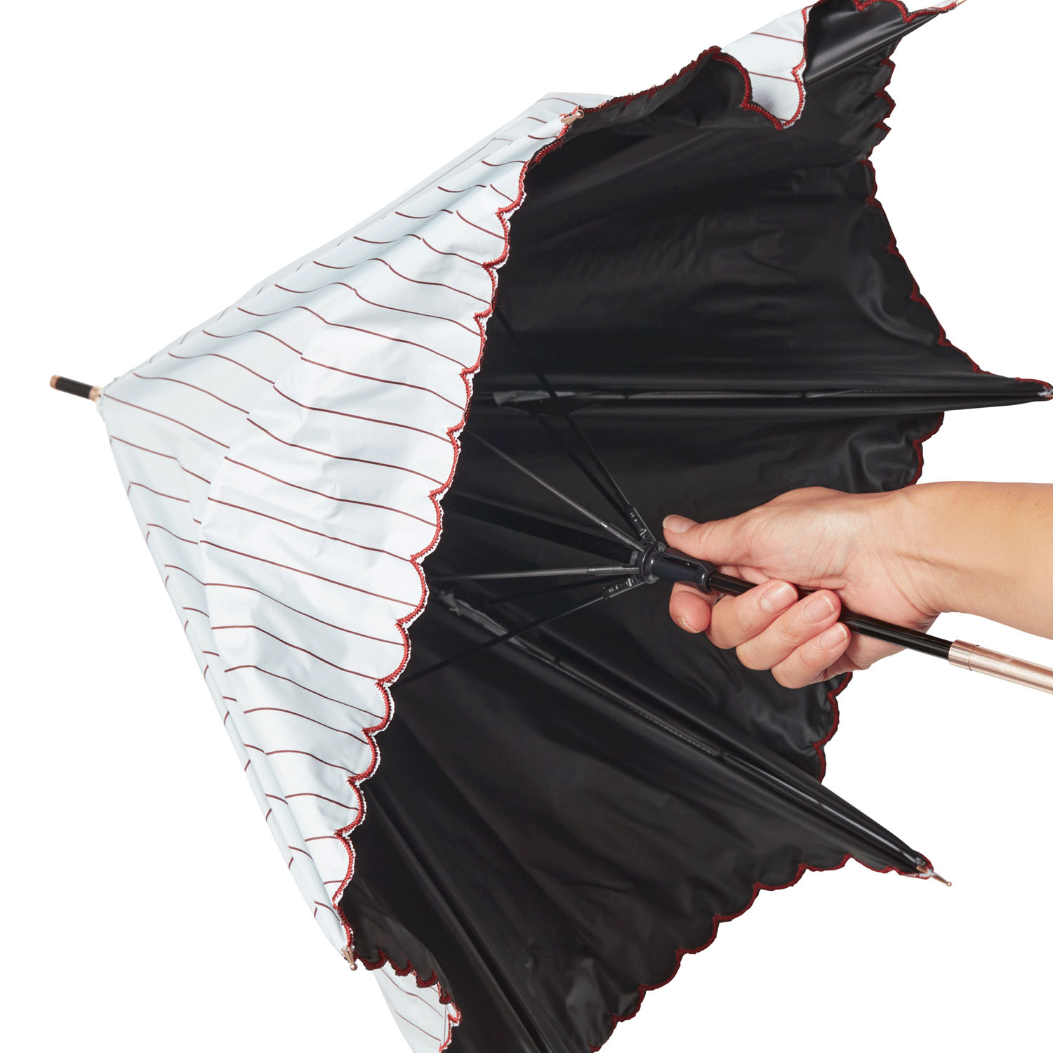 【water front】 スーパーフライ晴雨兼用マルシェ長傘 - 画像3