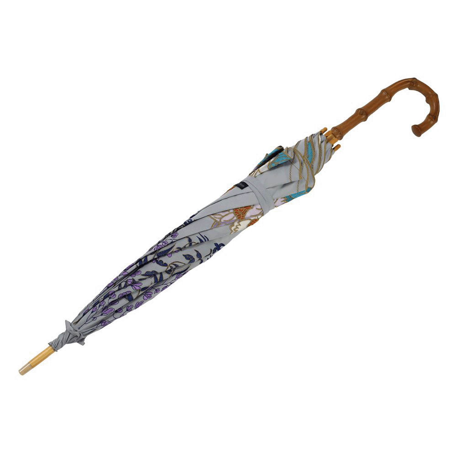 完全遮光 （晴雨兼用）女優日傘 「キーヤン牡丹オーガンジーかわず張り」 - 画像8