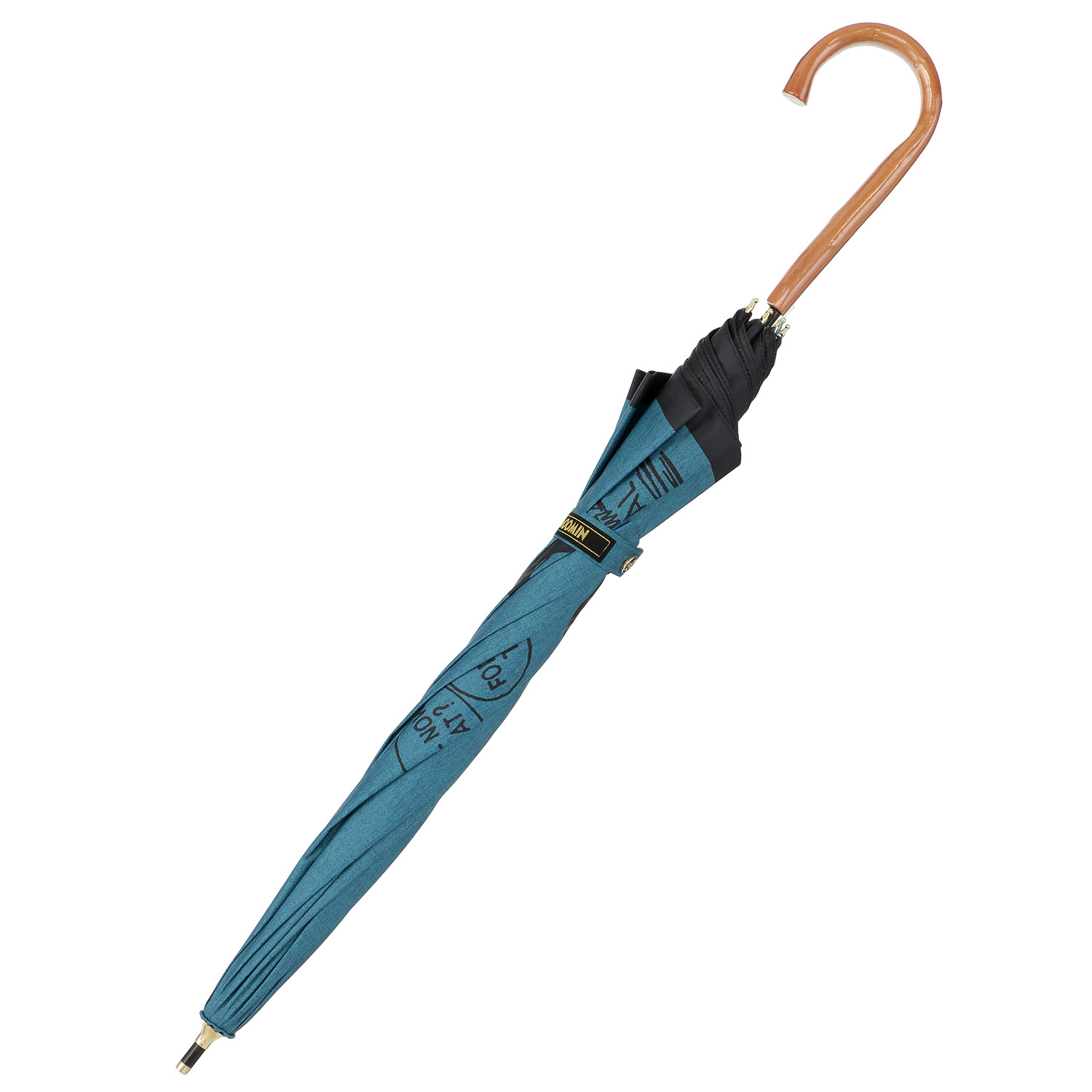 晴雨兼用傘 MOOMIN 漂流リトルミイ柄 ショート傘 - 画像3