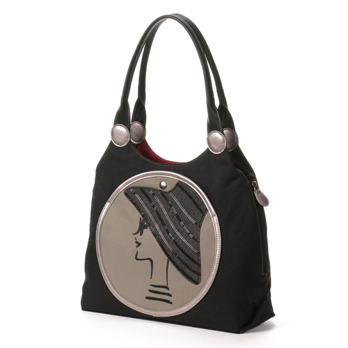 ご婦人柄トートバッグ - 画像3