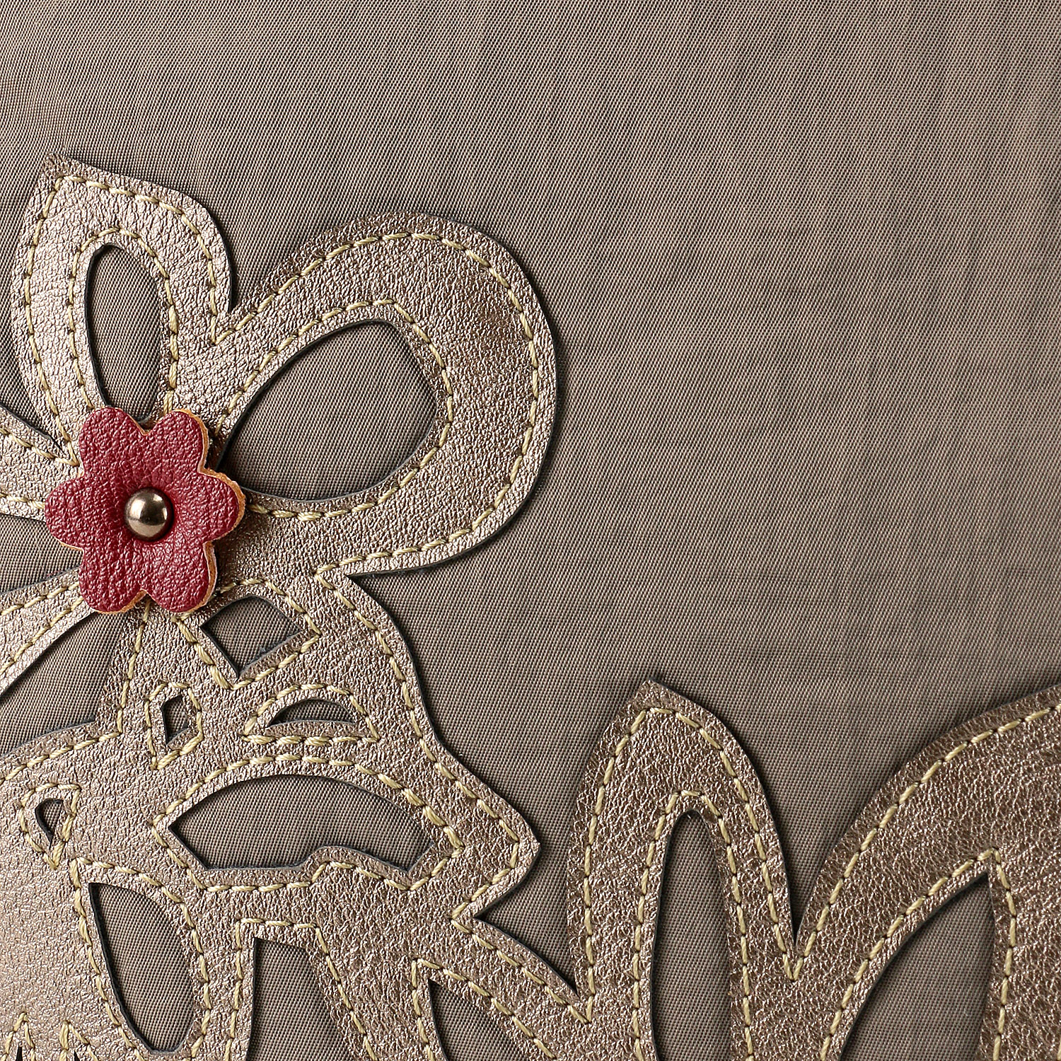 花カットワークバッグ - 画像6