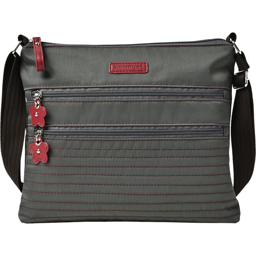 BORSETTIAMO ステッチ薄マチショルダーバッグ - 画像2