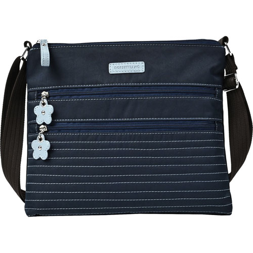 BORSETTIAMO ステッチ薄マチショルダーバッグ - 画像10