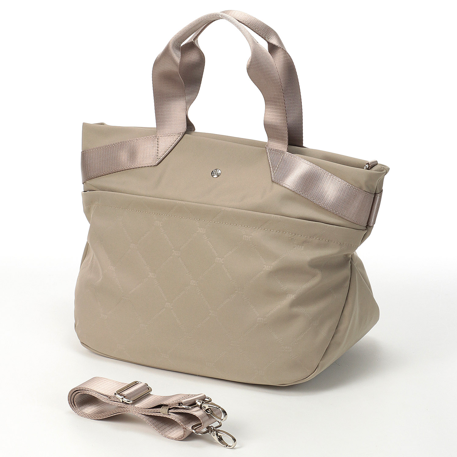 marie claire bis 型押し2WAYバッグ - 画像3