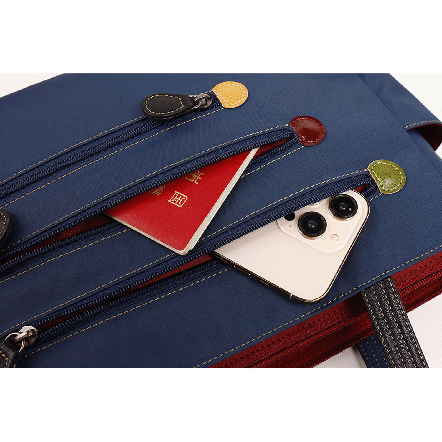 カラーファスナートートバッグ - 画像8