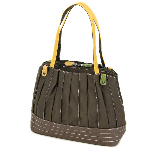 ピンタックトートバッグ - 画像1