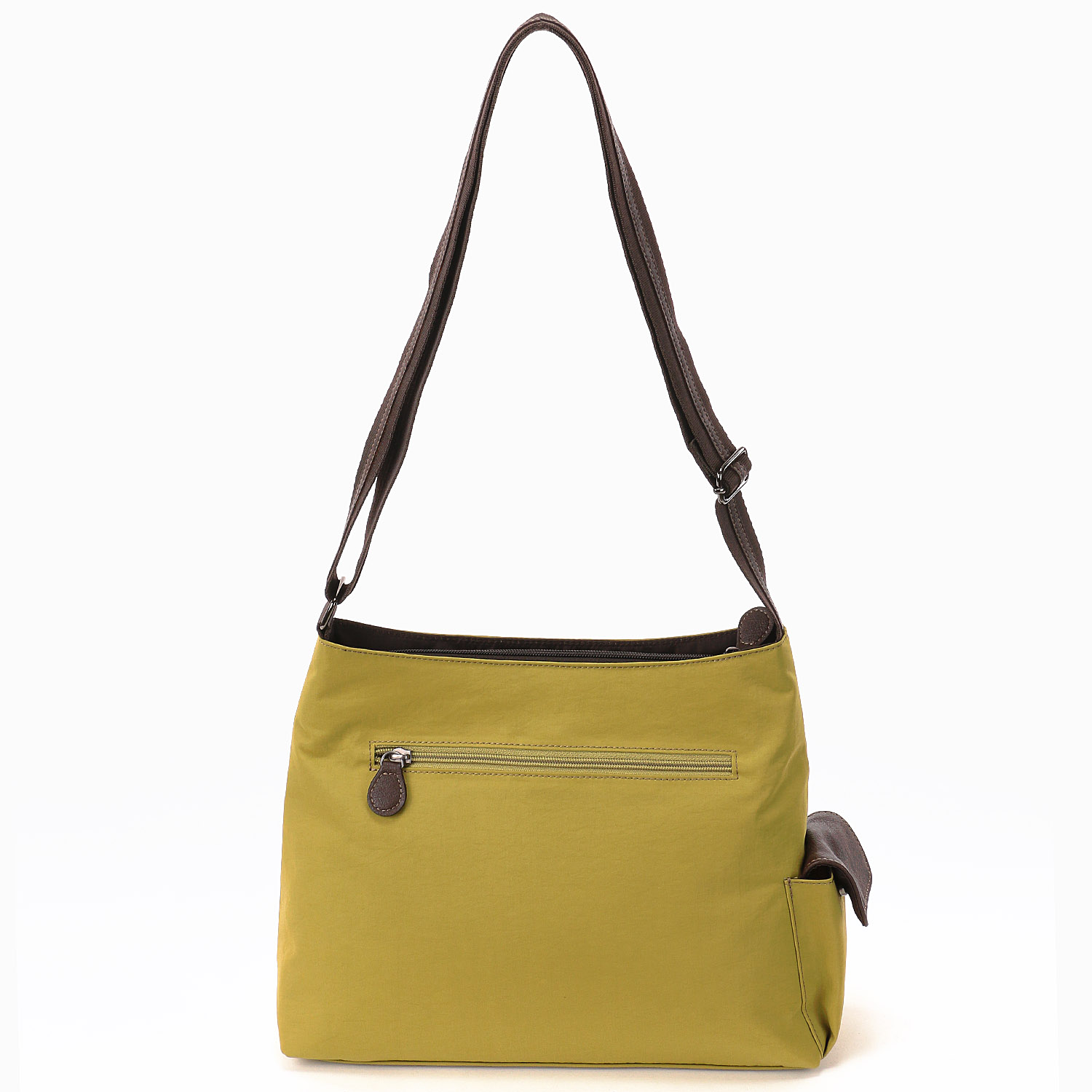 カラーファスナーショルダーバッグ - 画像5