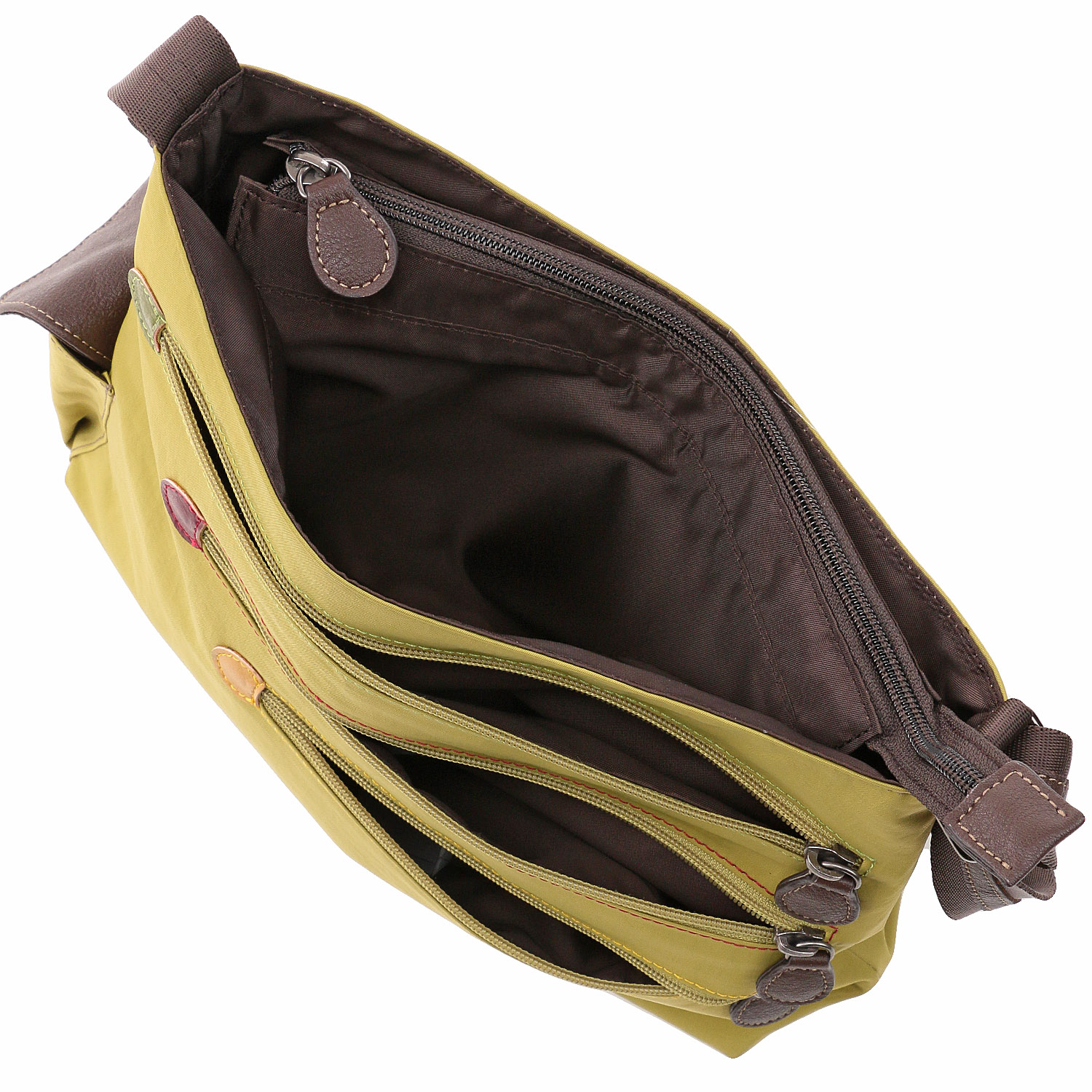 カラーファスナーショルダーバッグ - 画像6