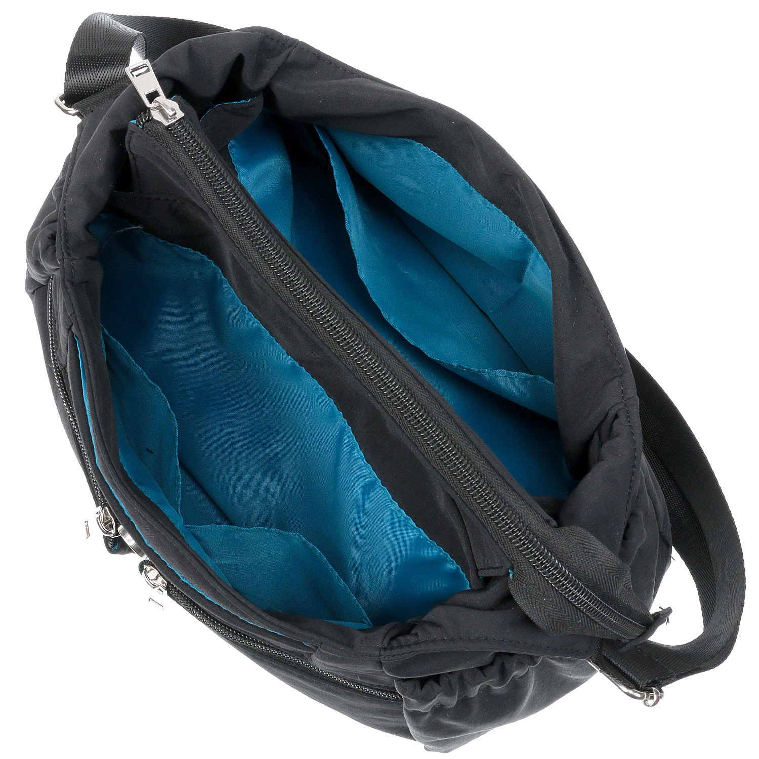 時短 カシメ多収納Wファスナーショルダーバッグ - 画像3