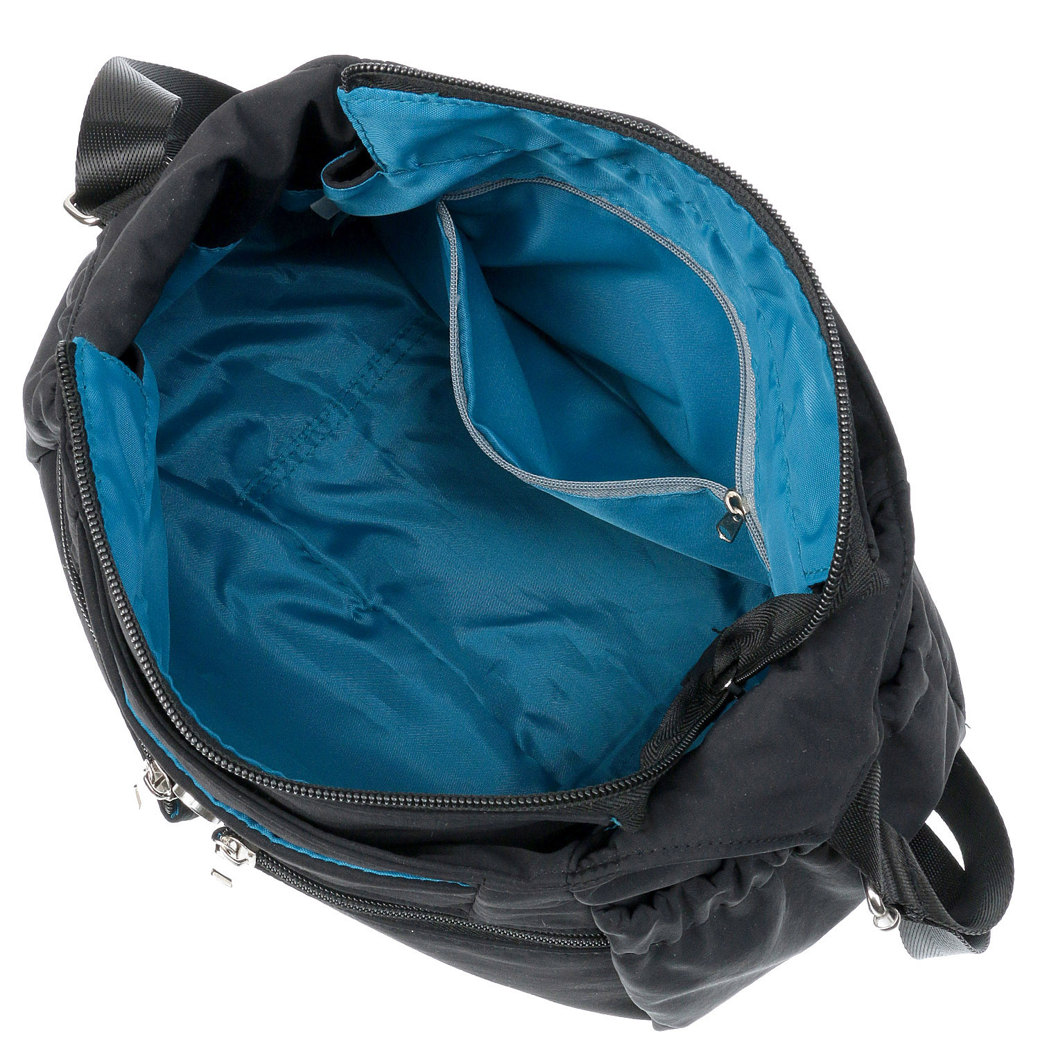 時短 カシメ多収納Wファスナーショルダーバッグ - 画像6