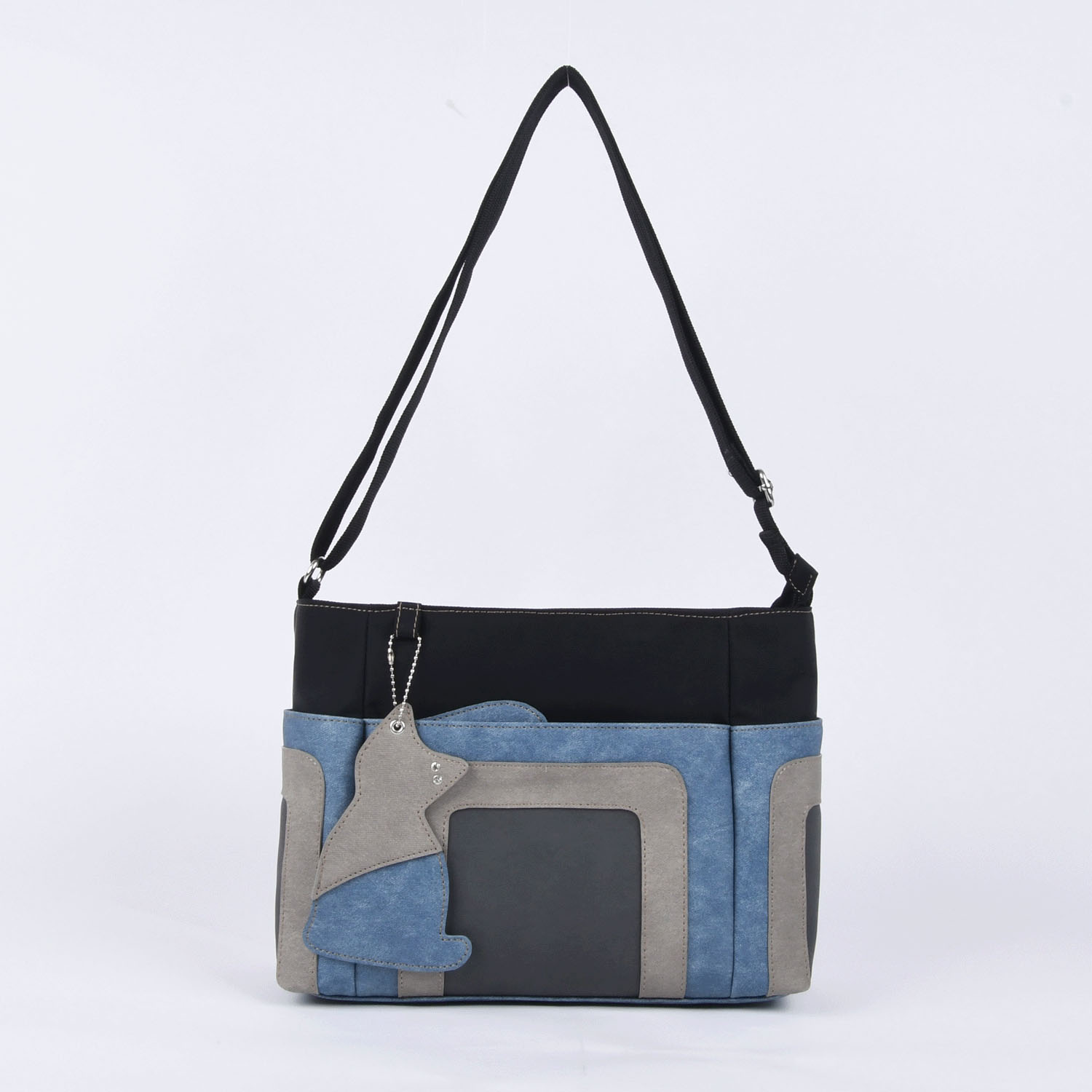 猫チャーム付ショルダーバッグ - 画像8