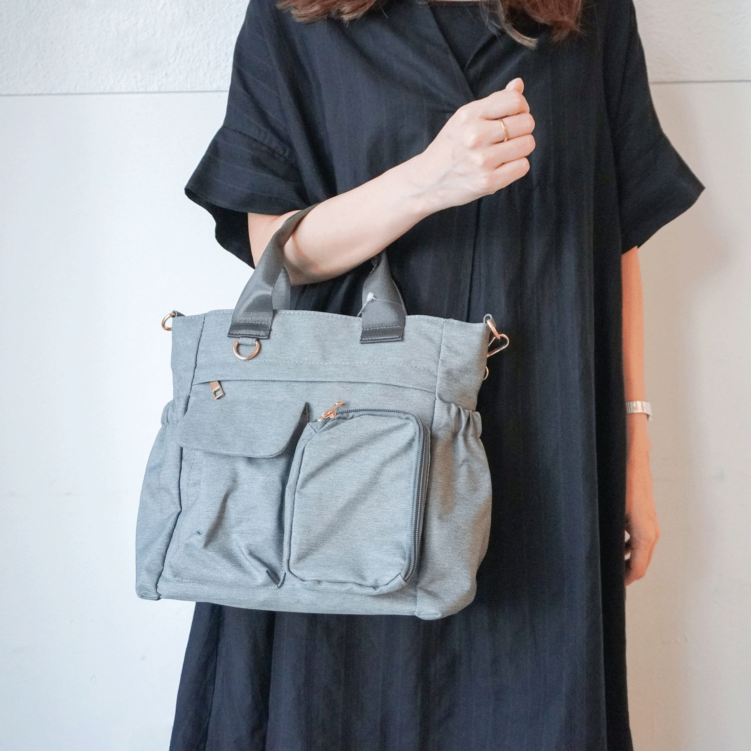 時短前ポケット 2WAYバッグ - 画像1