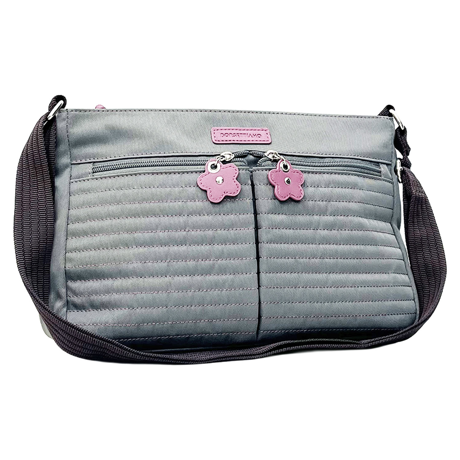 【12－00、14－00 在庫ある分で終了】BORSETTIAMO プランチュール ステッチ横型ショルダーバッグ - 画像2