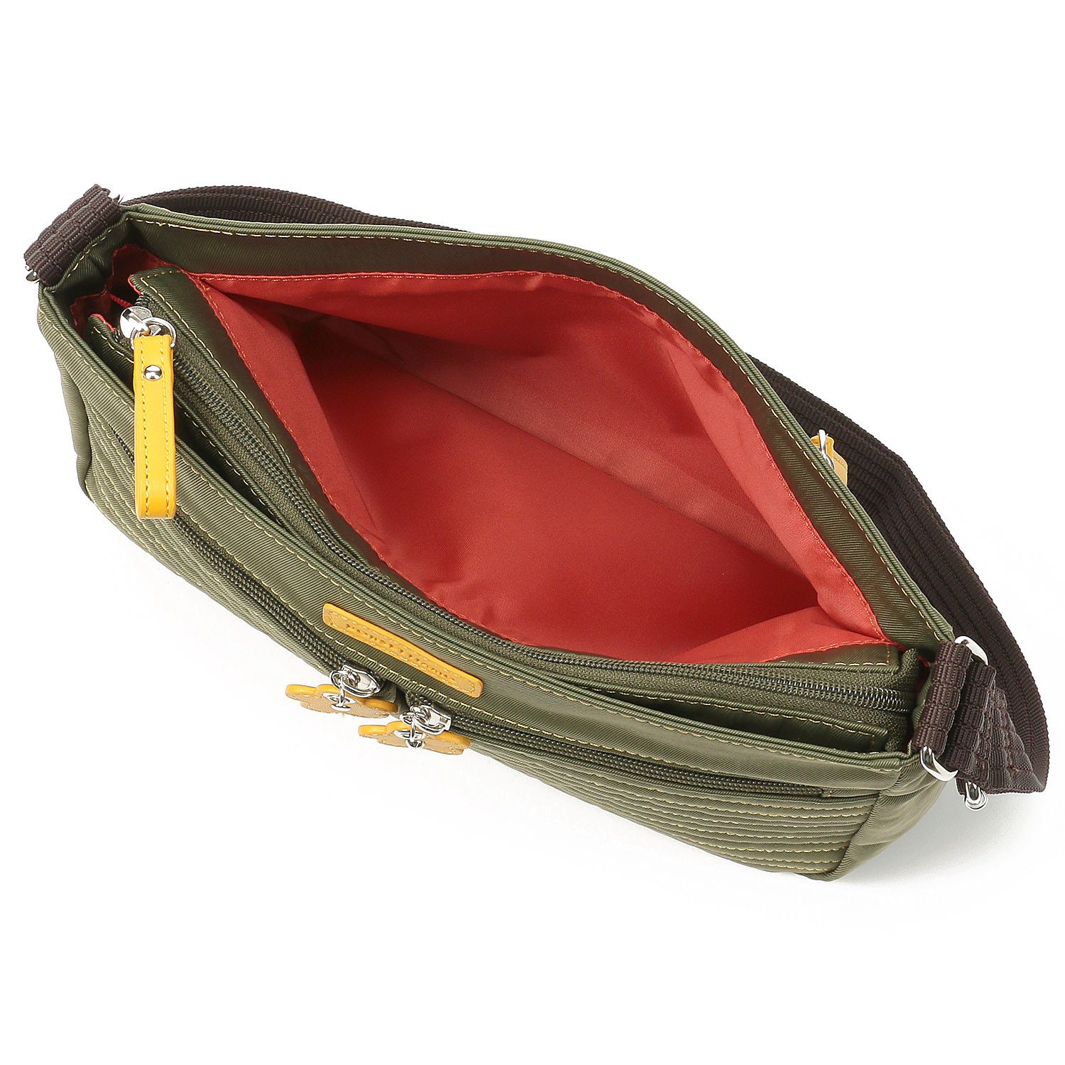 【12－00、14－00 在庫ある分で終了】BORSETTIAMO プランチュール ステッチ横型ショルダーバッグ - 画像15