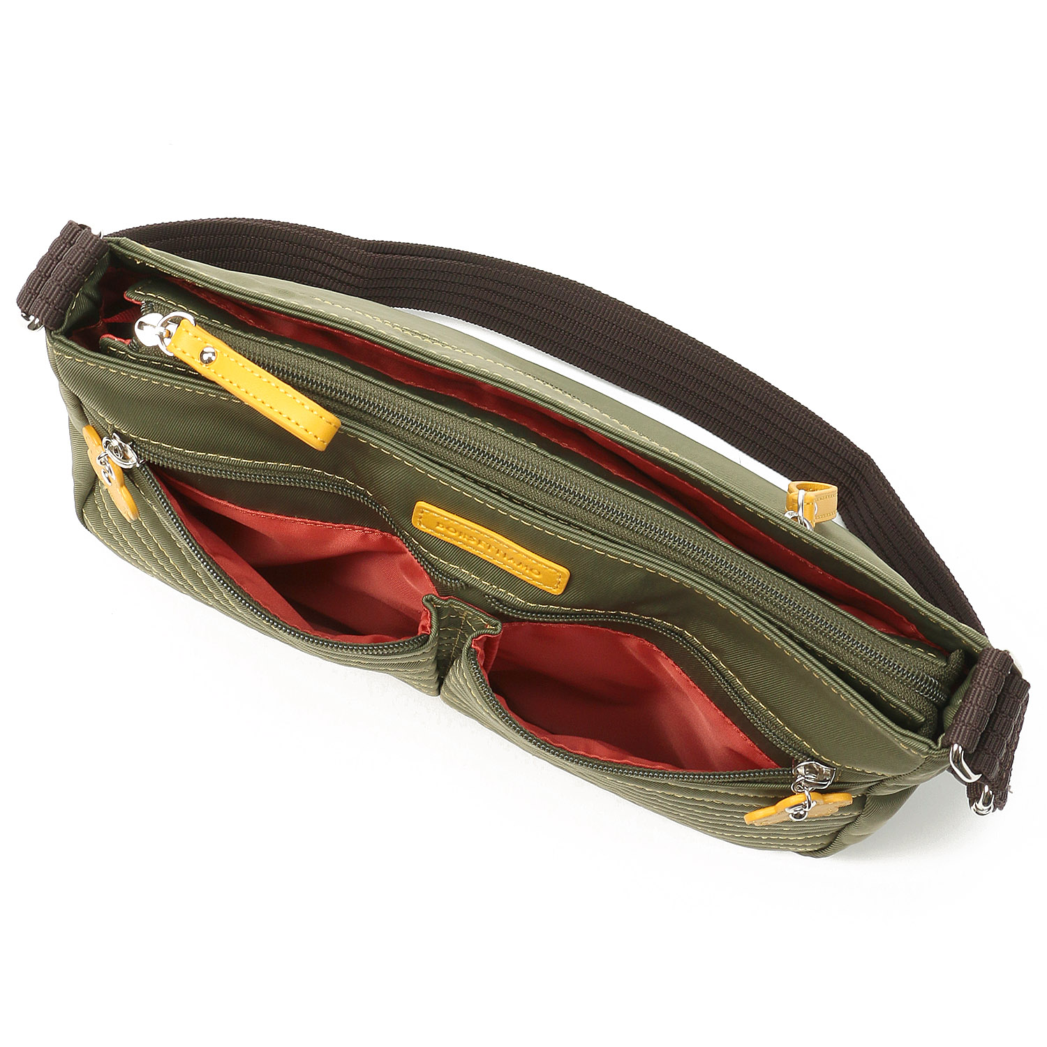 【12－00、14－00 在庫ある分で終了】BORSETTIAMO プランチュール ステッチ横型ショルダーバッグ - 画像17