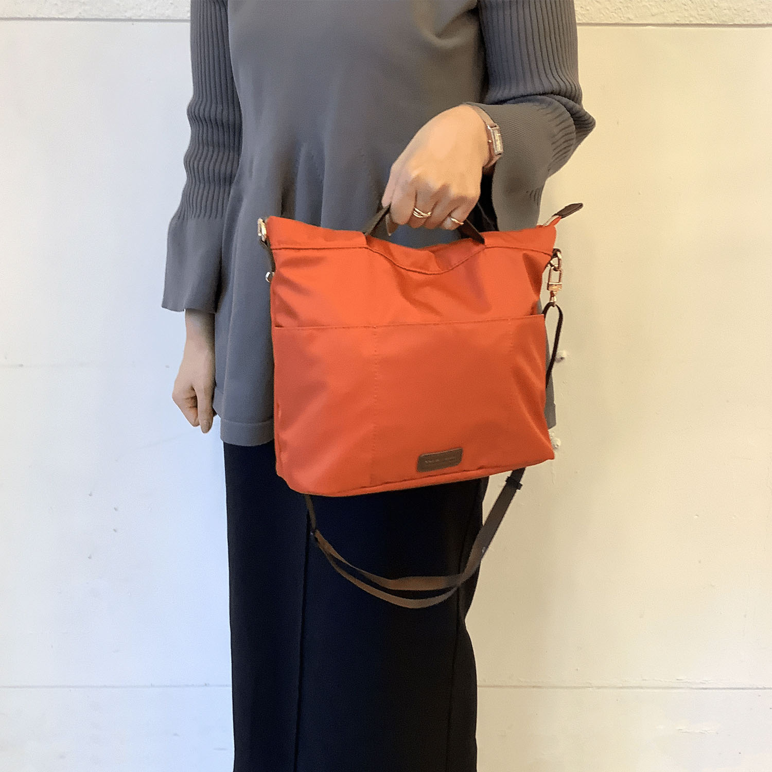 バッグインバッグ ショルダー付きLサイズ - 画像1