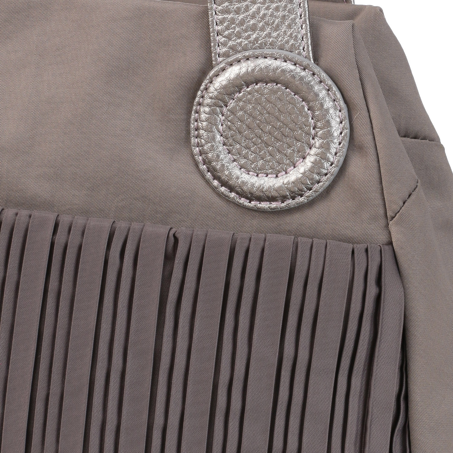 プリーツコンビボストン型バッグ - 画像6