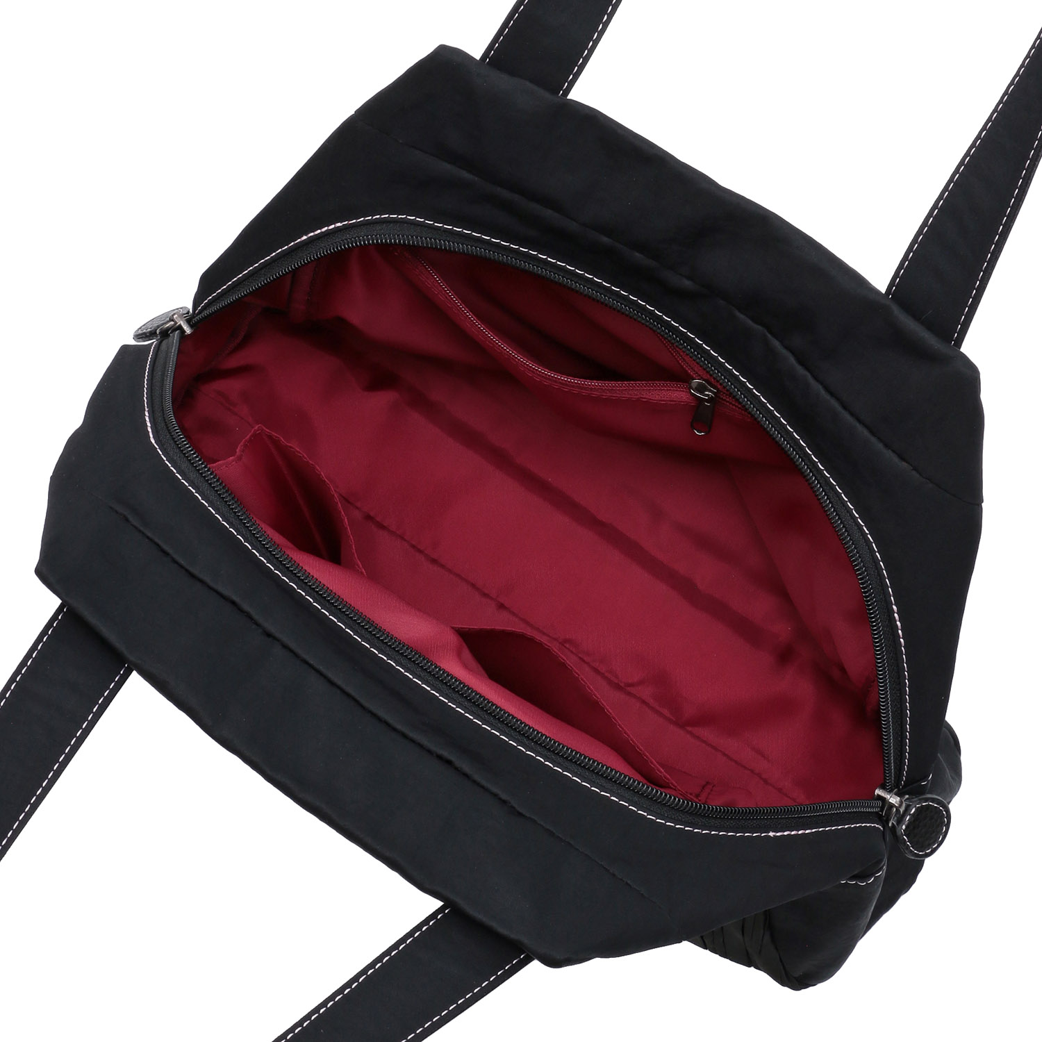 プリーツコンビボストン型バッグ - 画像8