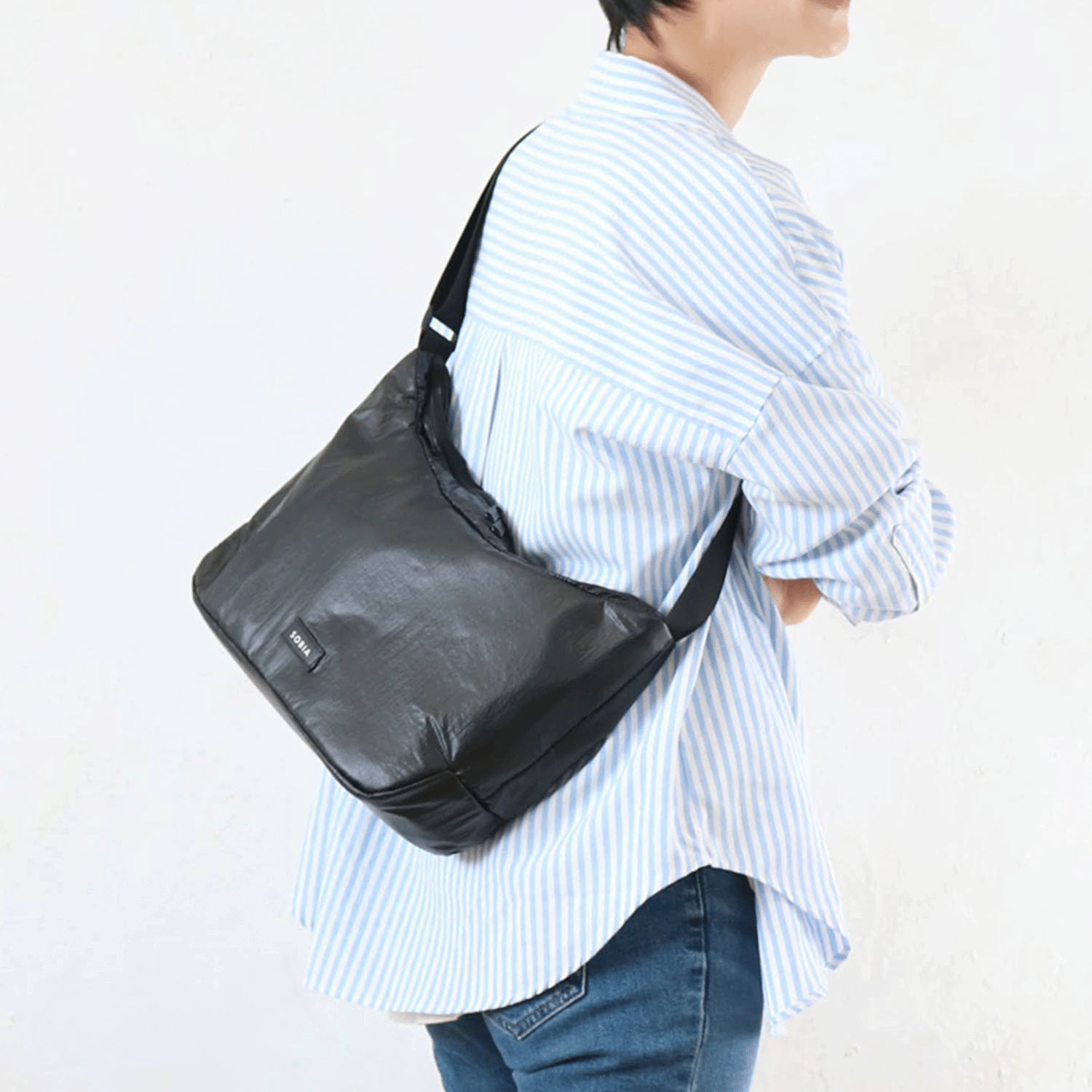 撥水パールグロウショルダーバッグ - 画像3