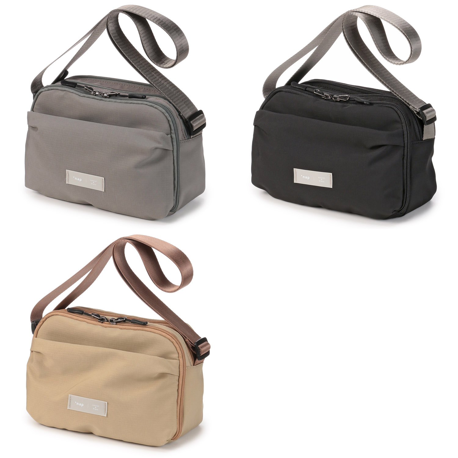 nap コンパクト多収納ショルダ－バッグ - 画像1