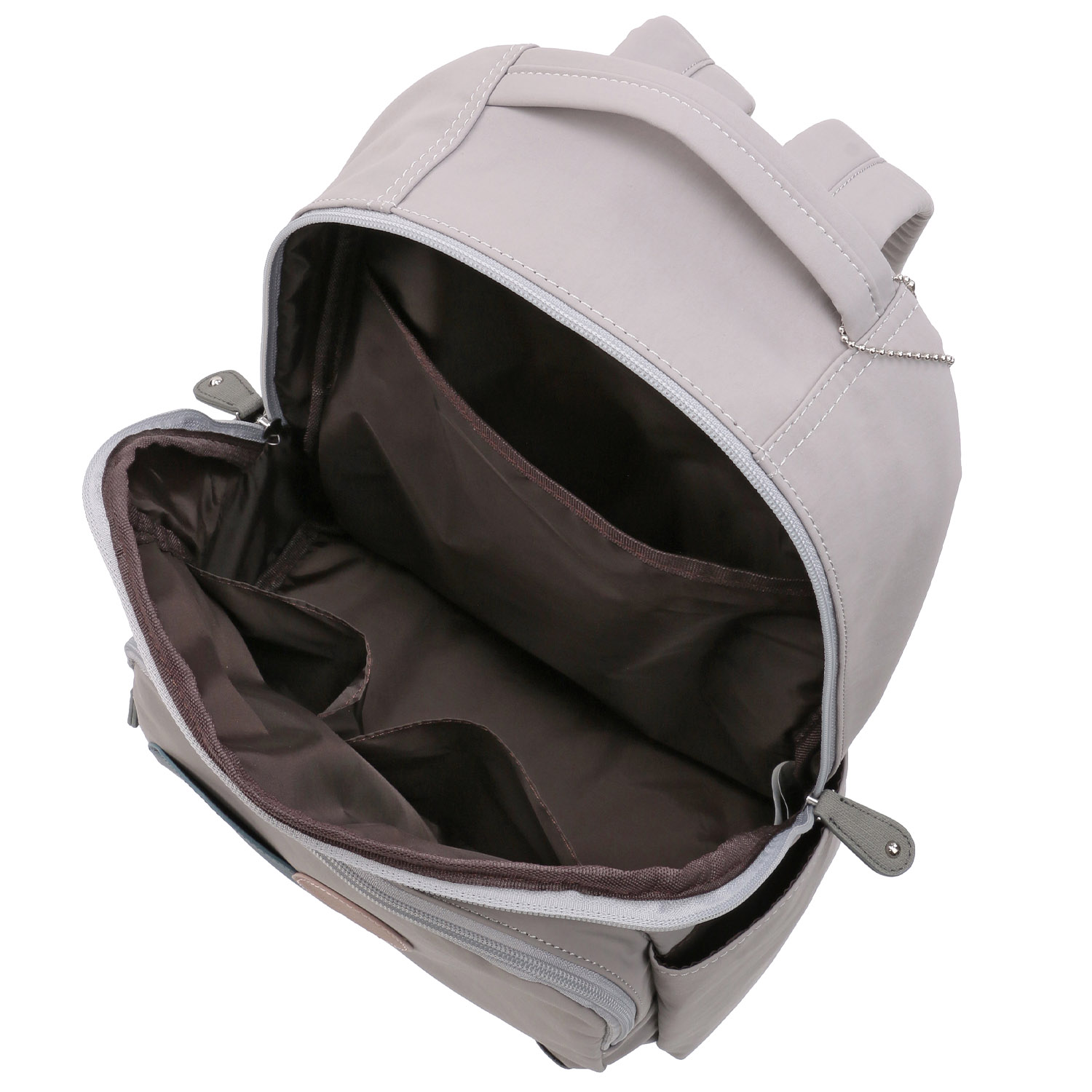 ZAZAシワナイロンサークルリュックサック - 画像3