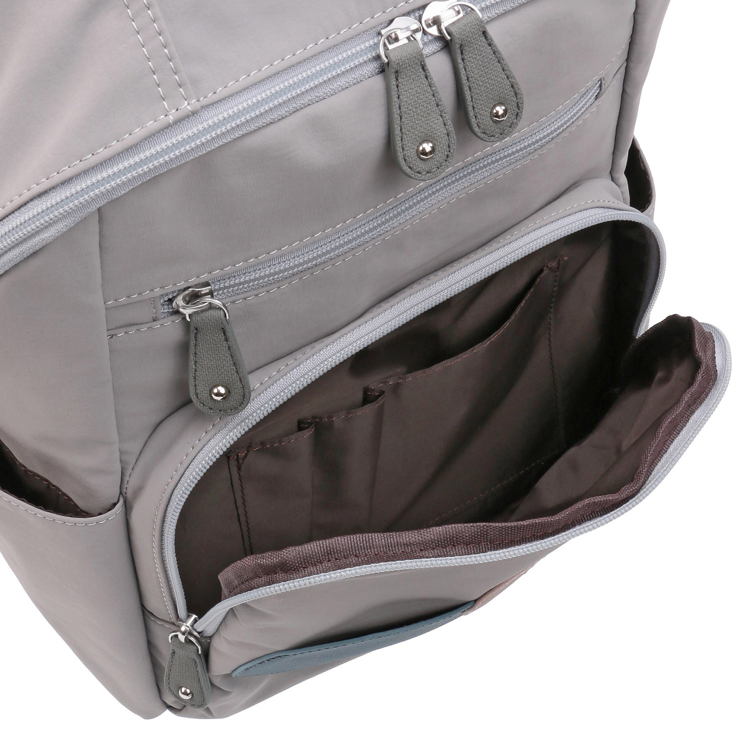 ZAZAシワナイロンサークルリュックサック - 画像5