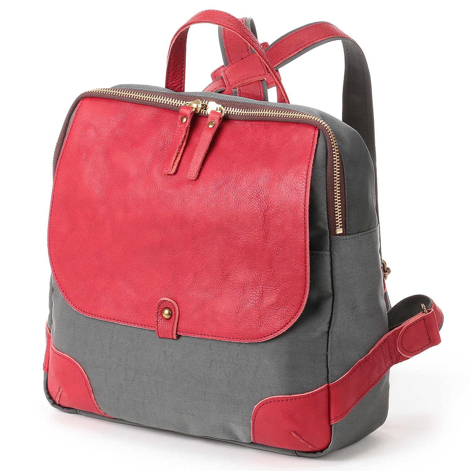 ヌメシュリンクナイロンリュックサック - 画像2