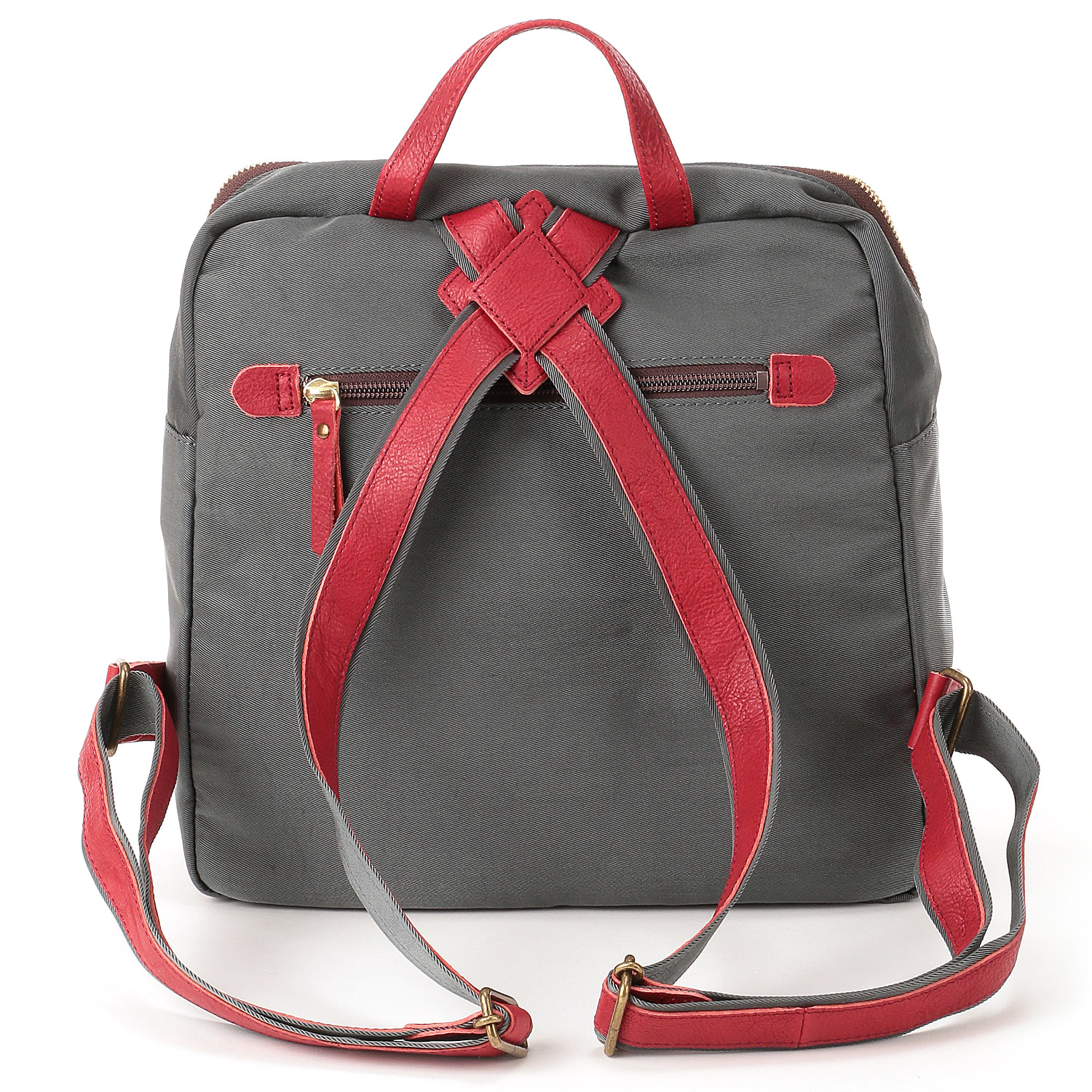 ヌメシュリンクナイロンリュックサック - 画像3