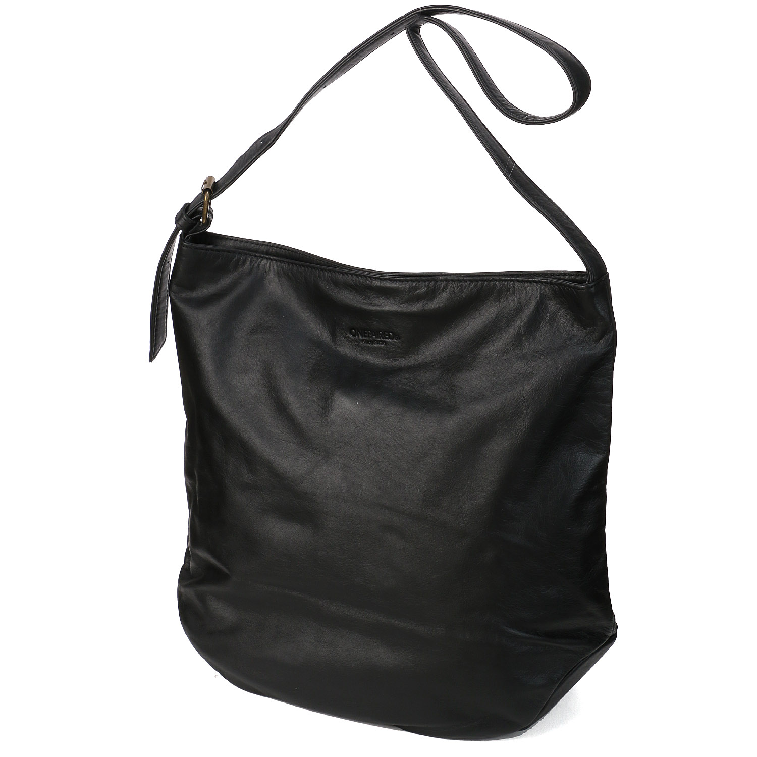 ONE PAIRED（ワンペアード） 牛革撥水ビッグワンショルダーバッグ - 画像6