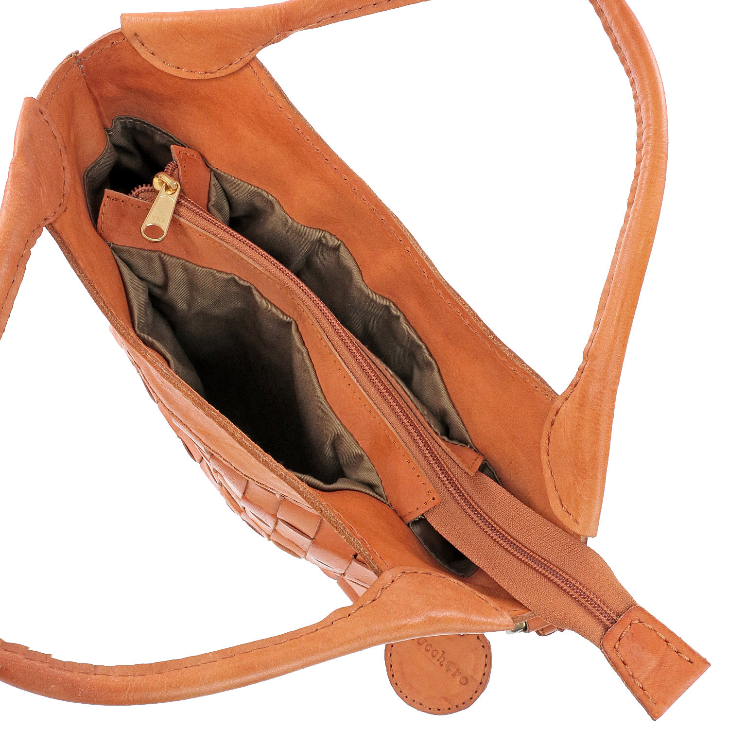 zucchero 牛革メッシュ2WAYバッグ - 画像5