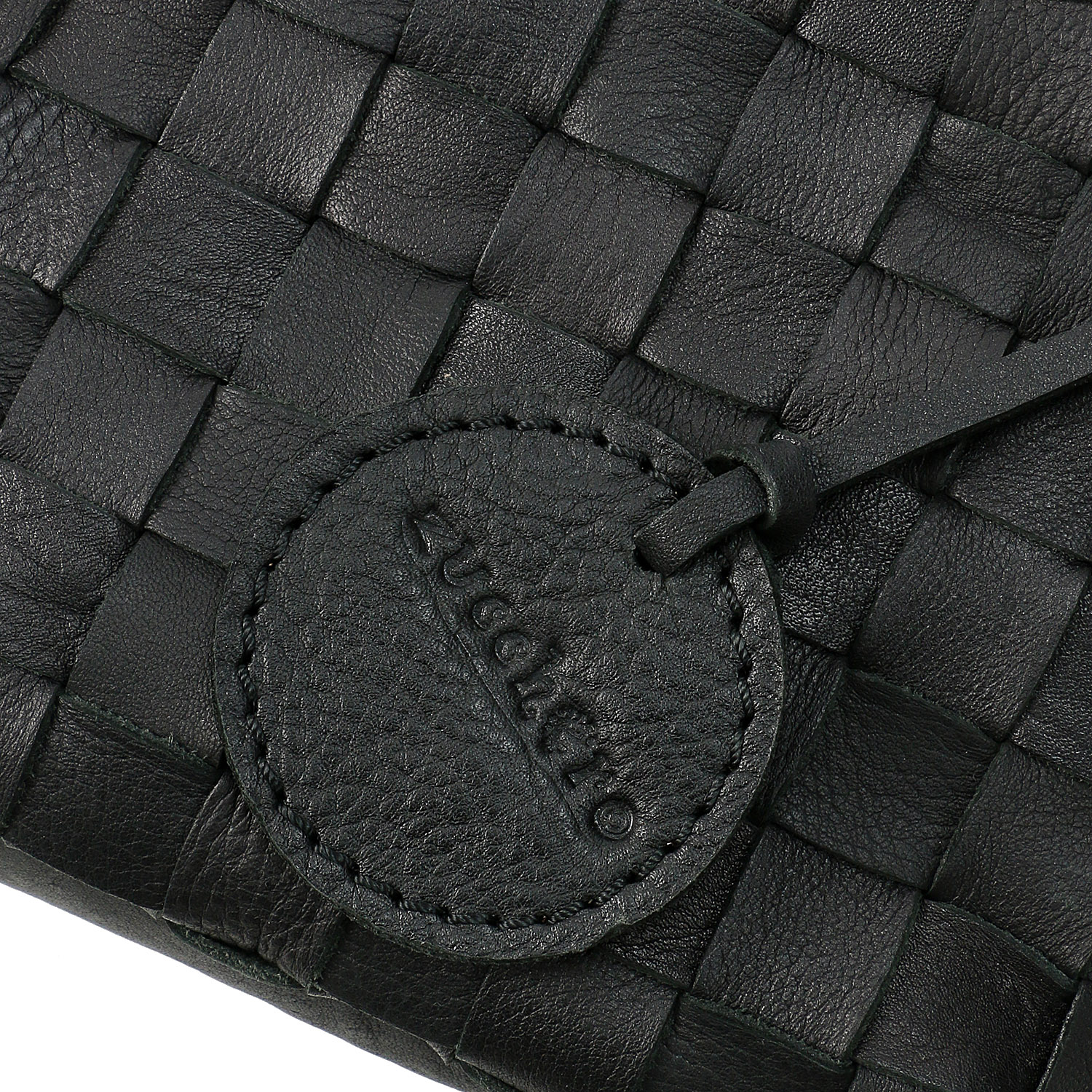 zucchero 牛革メッシュお財布機能付きショルダーバッグ - 画像7