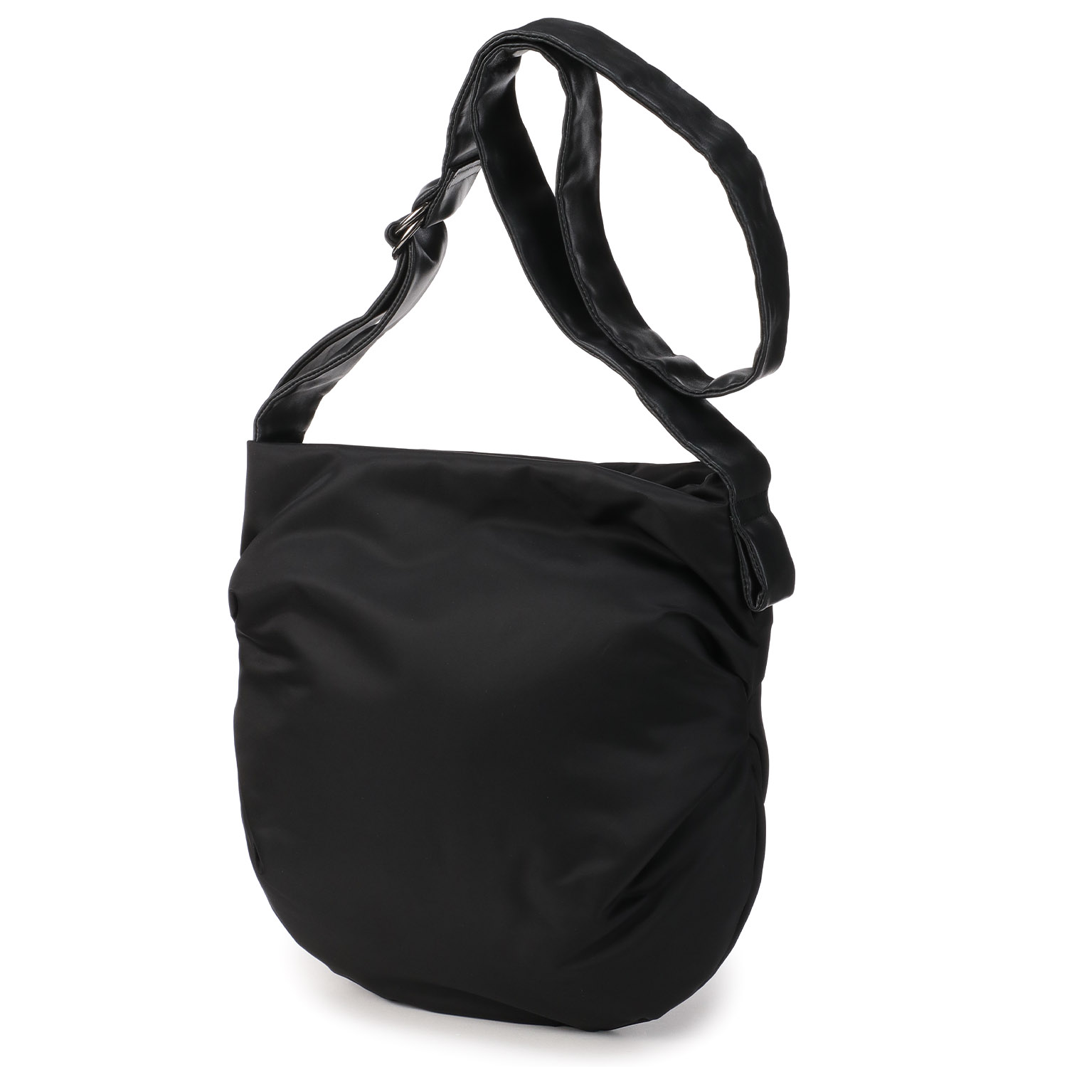 ReVA リサイクルナイロン×牛革ショルダーバッグ - 画像3