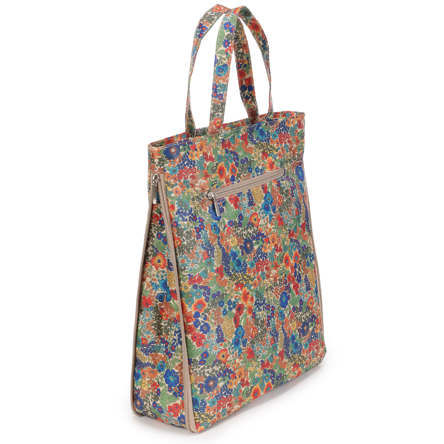 【エトワール別注柄】フラワーボタニカル柄A4拡張縦型バッグ - 画像7