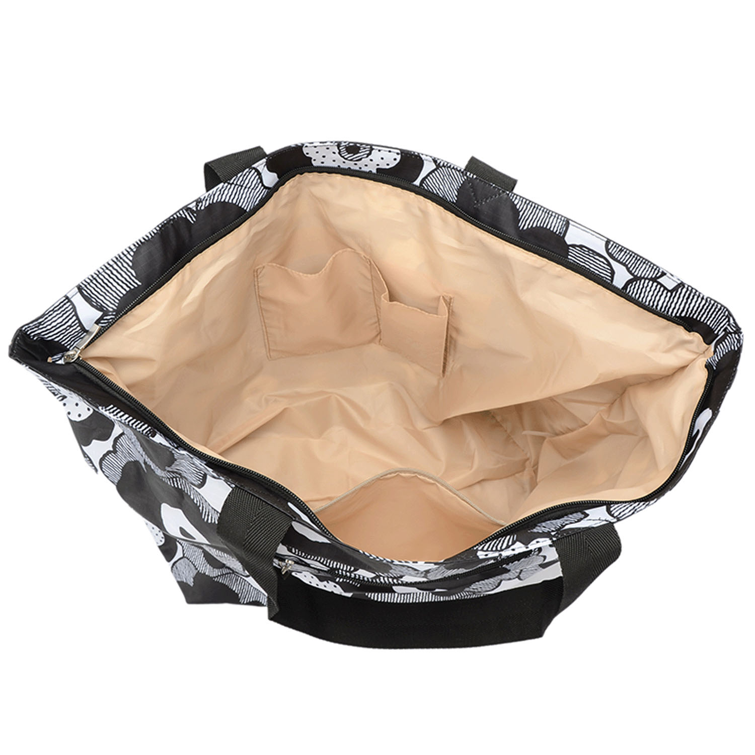 北欧花柄トートバッグ大 - 画像6