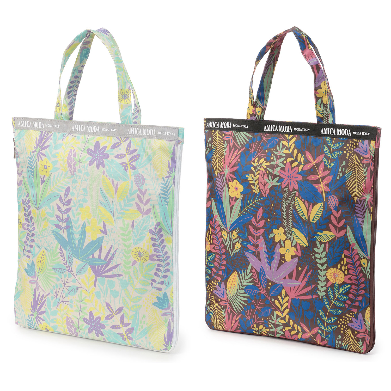 ペラーデ柄 A4拡張縦型バッグ - 画像3