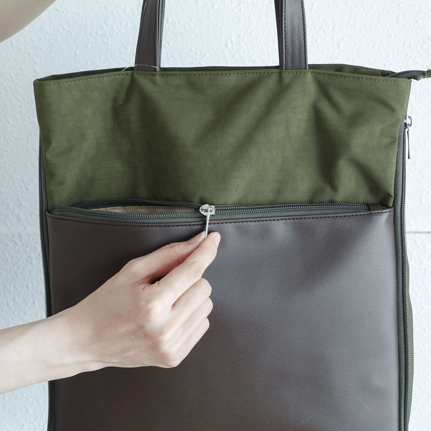 【エトワール別注色】プレーンA4拡張縦型バッグ - 画像8