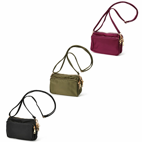 3ポケット多機能ショルダーバッグ - 画像2