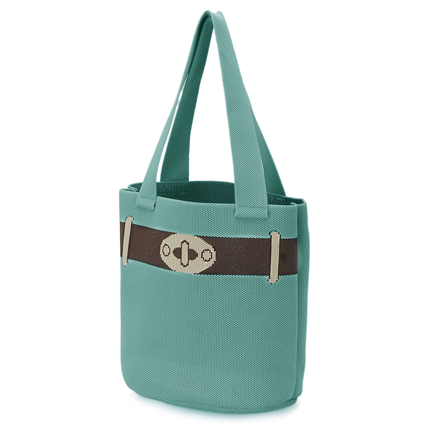 だまし絵ニットトートバッグ - 画像5