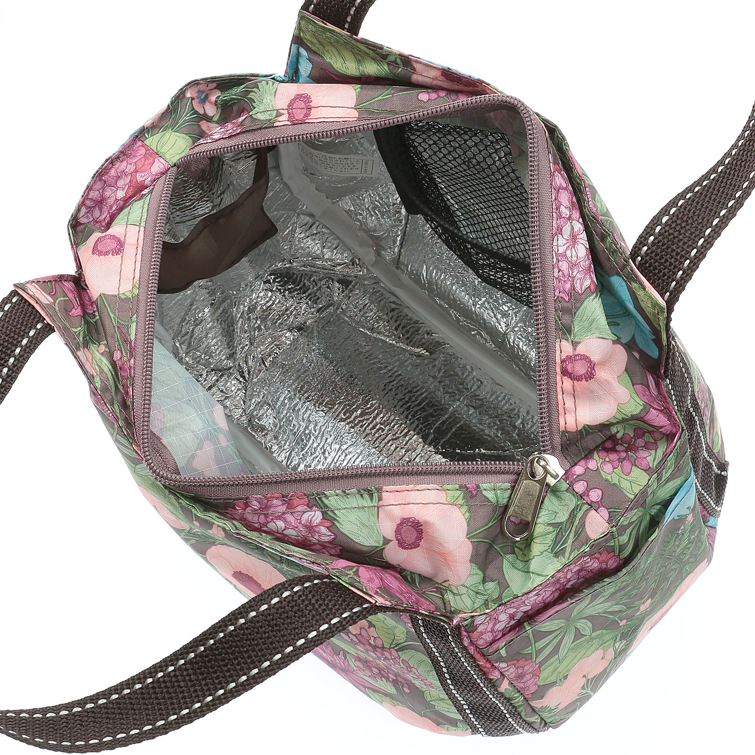 【エトワール先行販売】保冷ボタニカル柄ボトル付きバッグ バルーン小 - 画像6