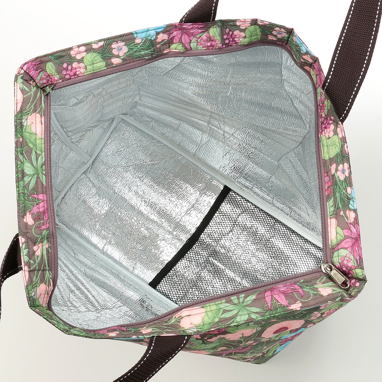 【エトワール先行販売】保冷ボタニカル柄大トートバッグ - 画像6