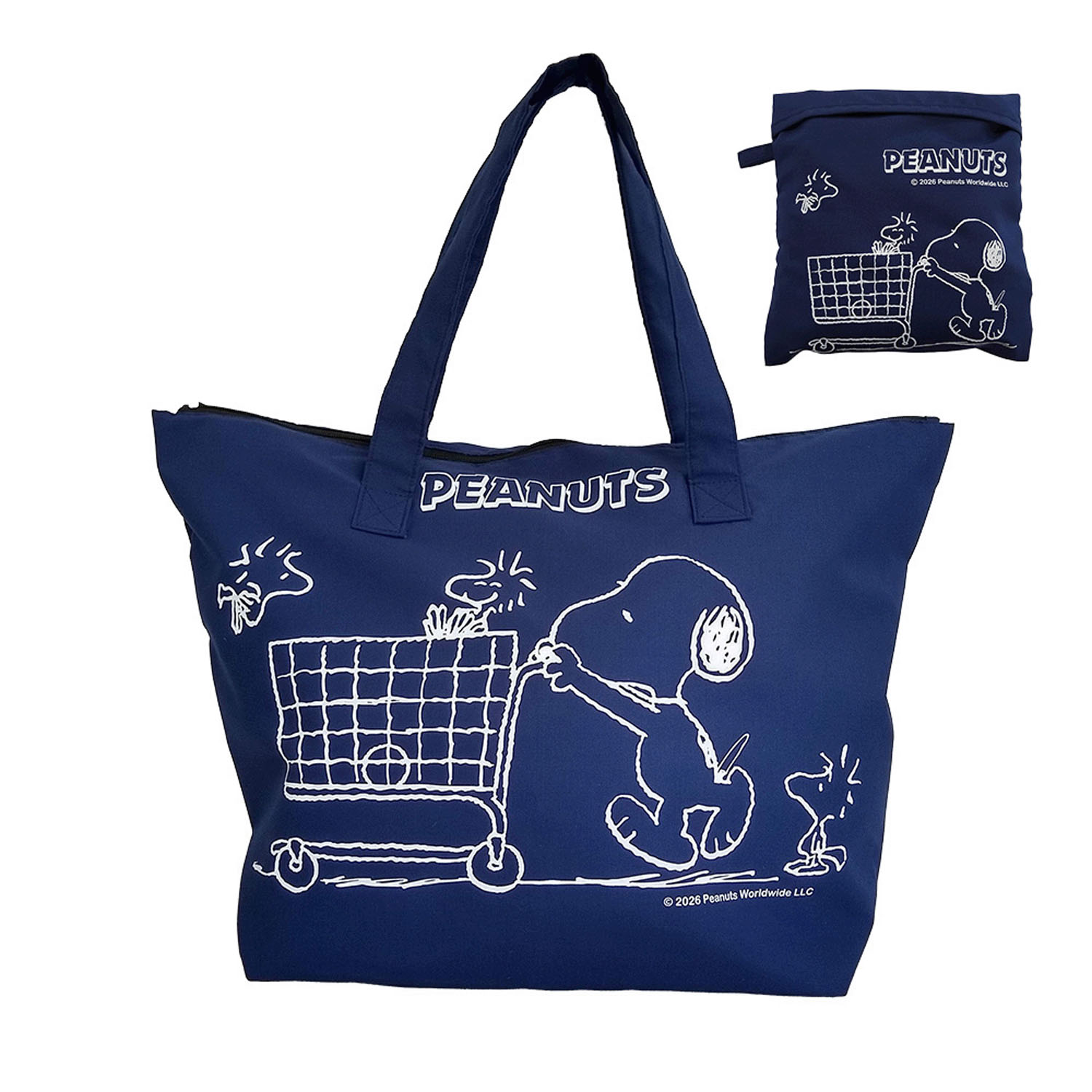 PEANUTS スヌーピー折り畳みクーラーバッグ - 画像3