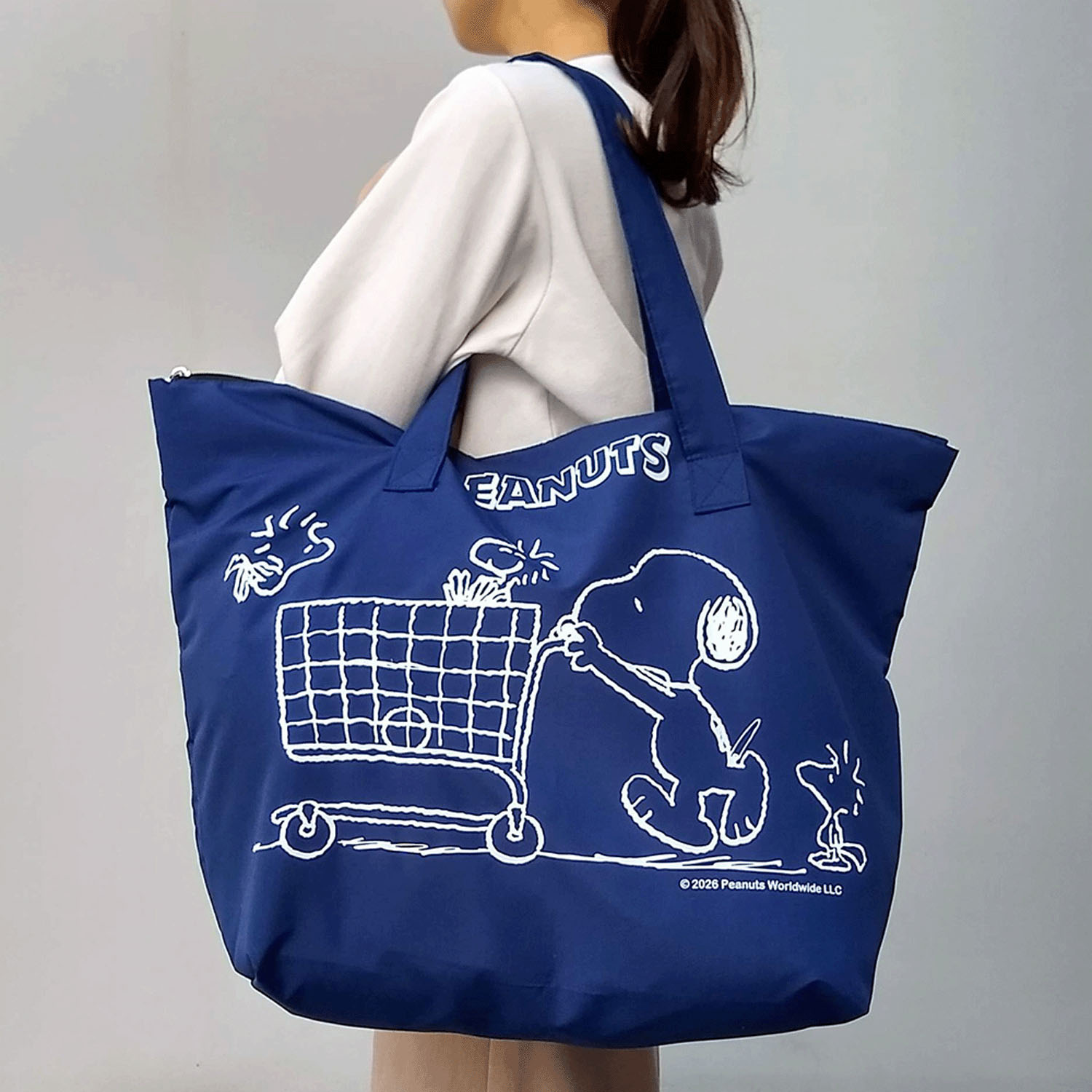 PEANUTS スヌーピー折り畳みクーラーバッグ