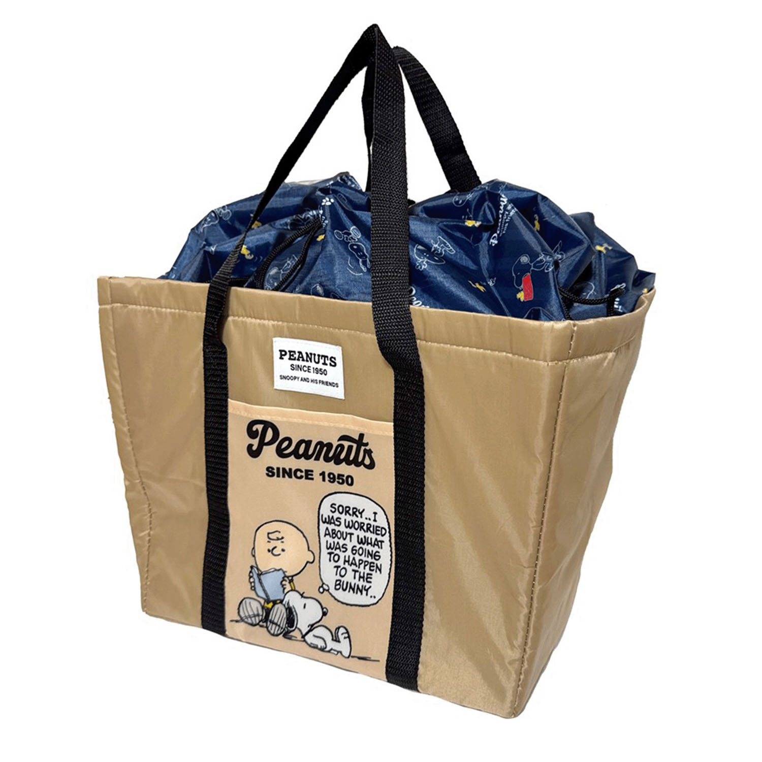 スヌーピー保冷保温レジ用トートバッグ - 画像5
