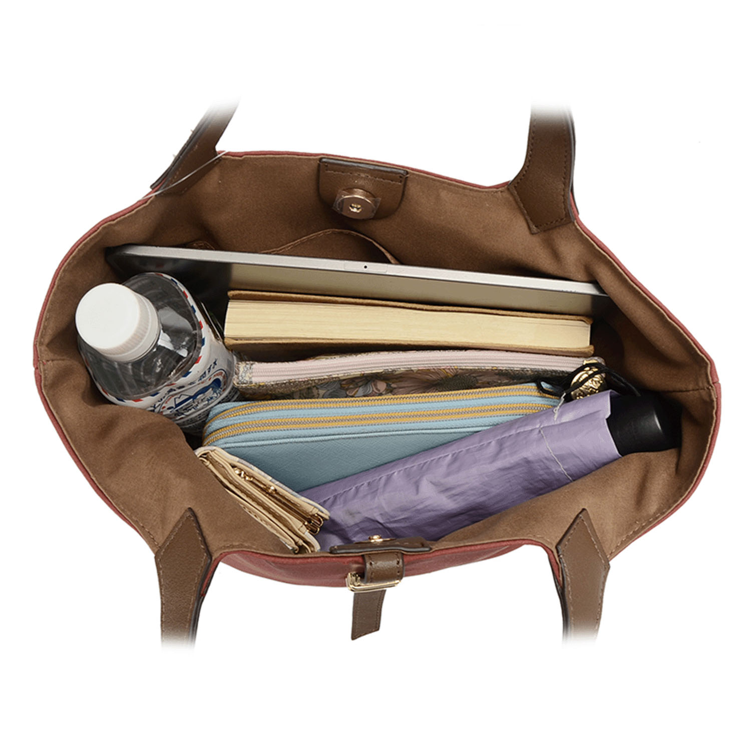 スエードベルト付バッグ - 画像7