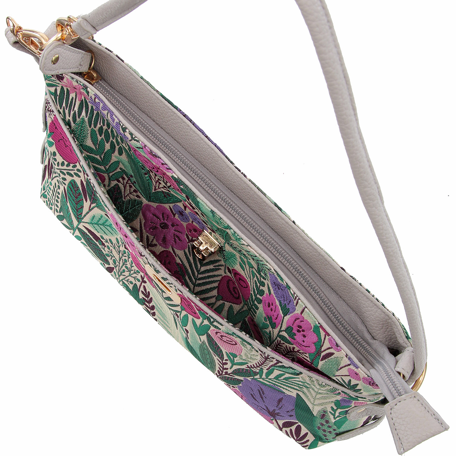 【リニューアル】himoシダイ 金具付きボタニカル柄 - 画像10