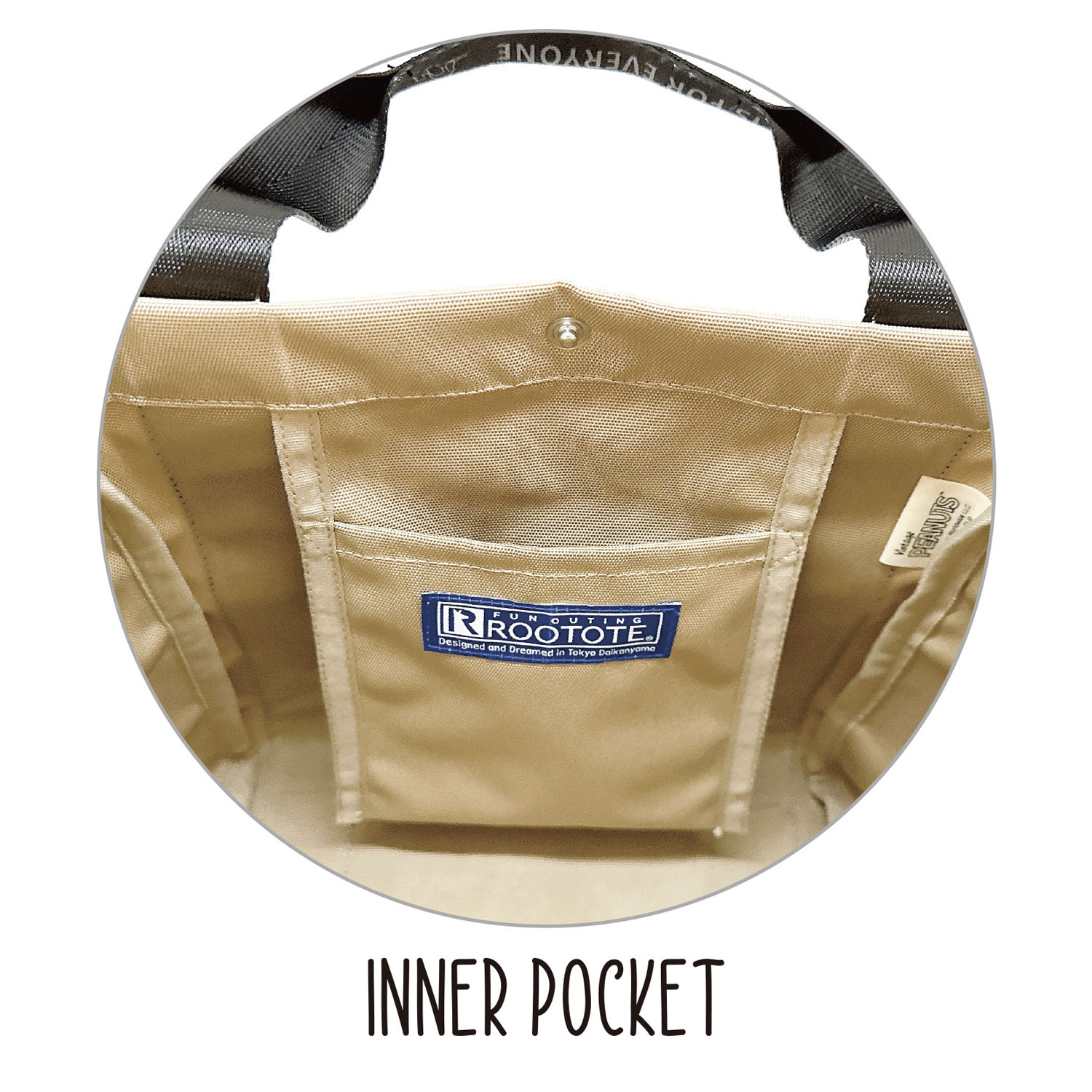 ルートート スヌーピーデリトートバッグ - 画像7